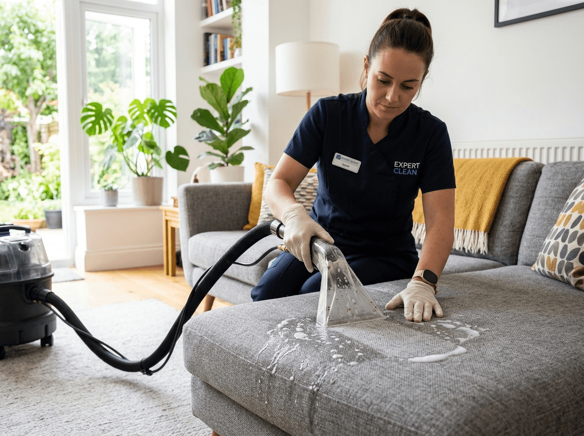 Upholstery and sofa cleaning
